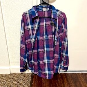 Long sleeve flannel